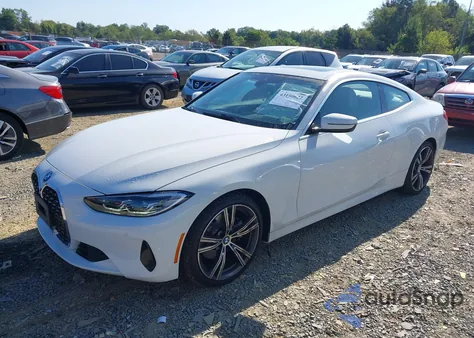 2021 BMW 430I xDrive из США, поврежденный, VIN WBA73AP07MCF70941